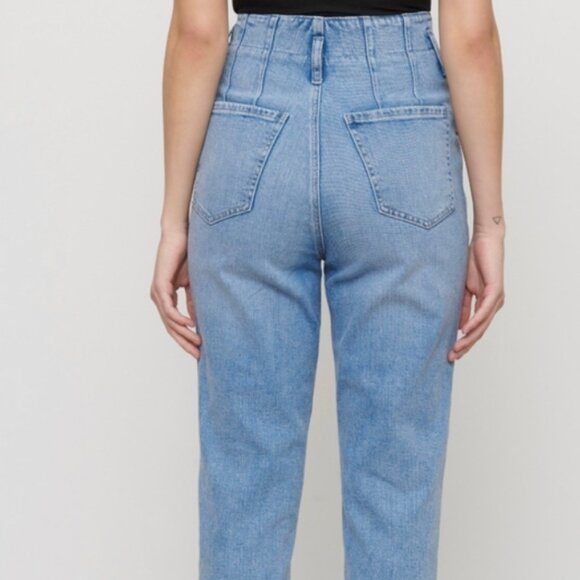 Dynamite Vintage Style Cindy Cigarette Ultra High Waist Ankle Jean 29 - Picture 4 of 10
